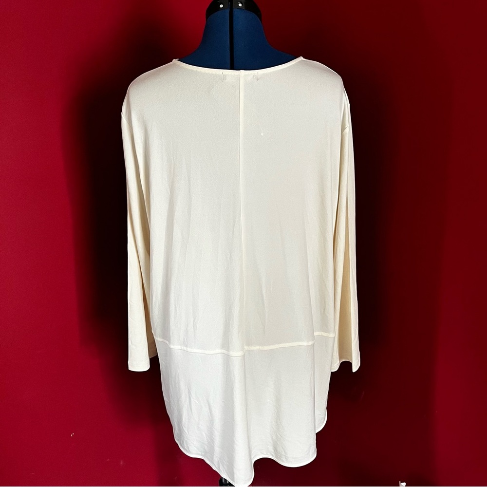 **SOLD** NWT  LAUREN Ralph Lauren Keyhole JerseyTunic Top - Picture 8 of 11